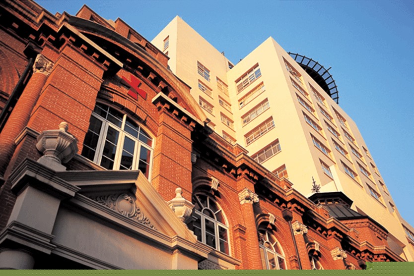 Hospital image: Huashan Hospital, Fudan University